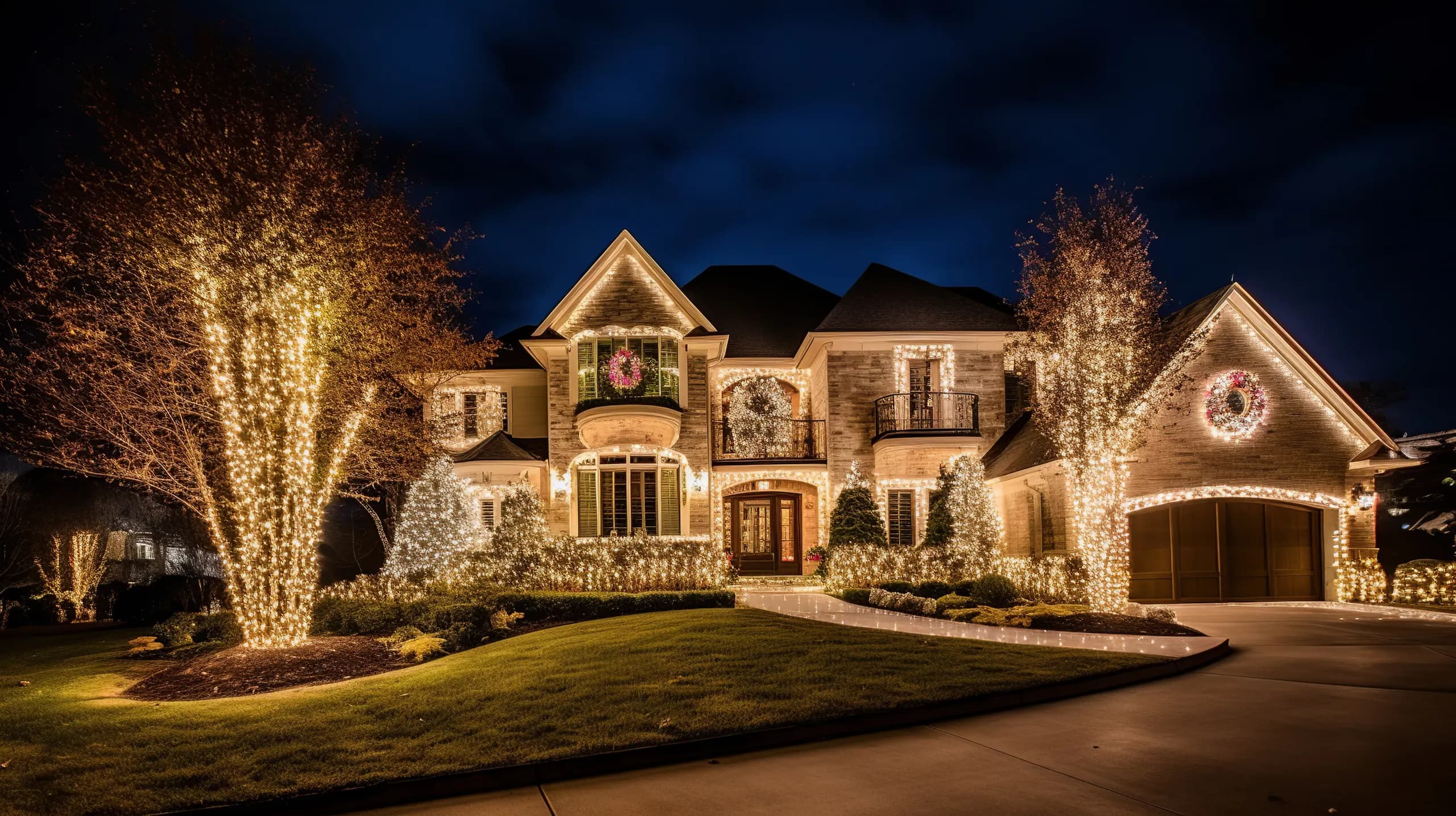 Holiday lighting example