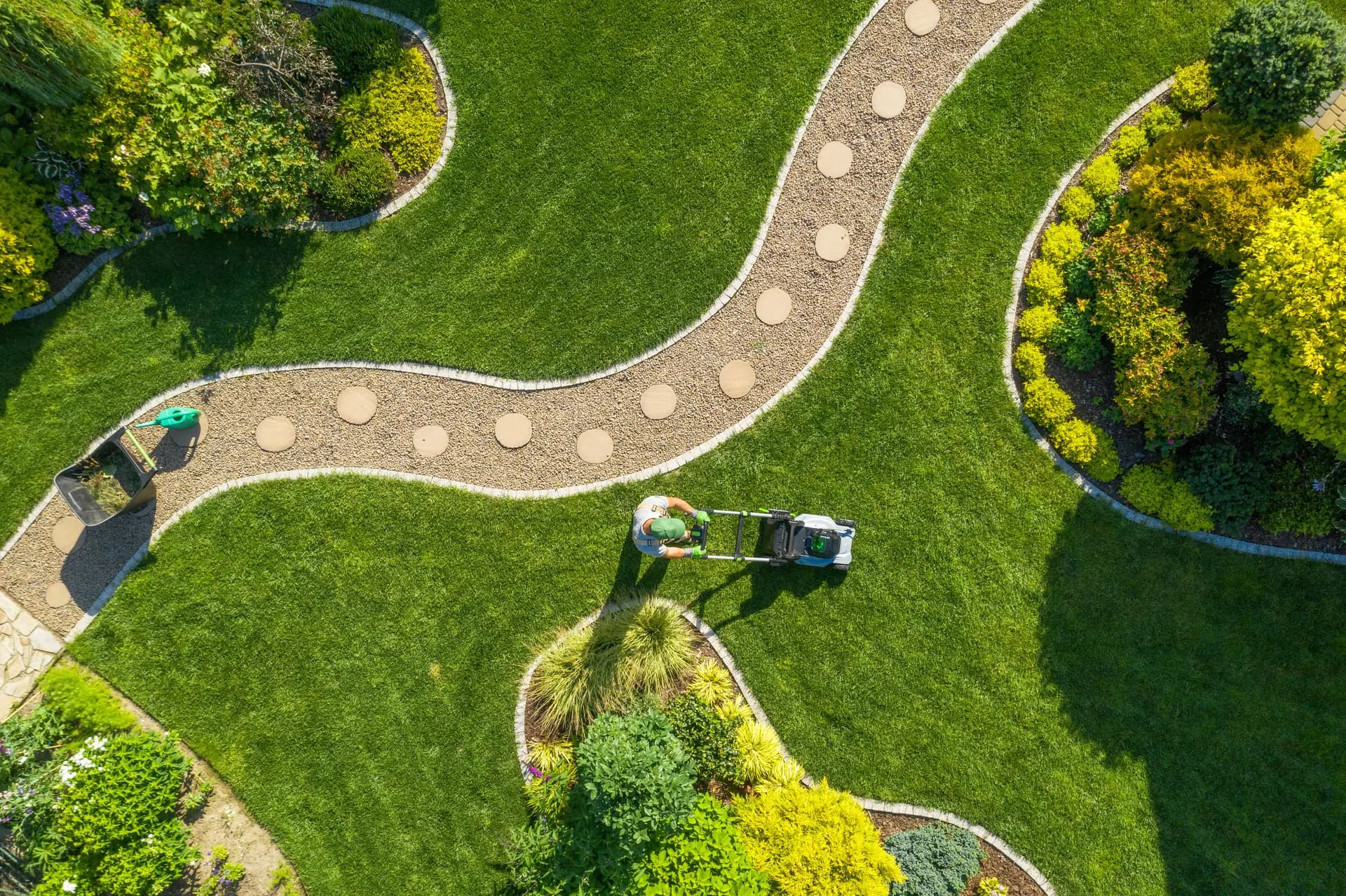 Maintained landscape